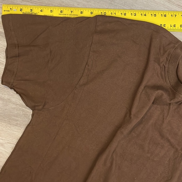 NWT - Urban Connection Brown Men's Short Sleeve Crew Neck T-Shirt Size 3XL - Picture 6 of 6